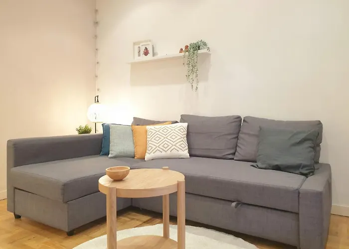 Con Patio En El Centro De & Guggenheim Appartement Bilbao